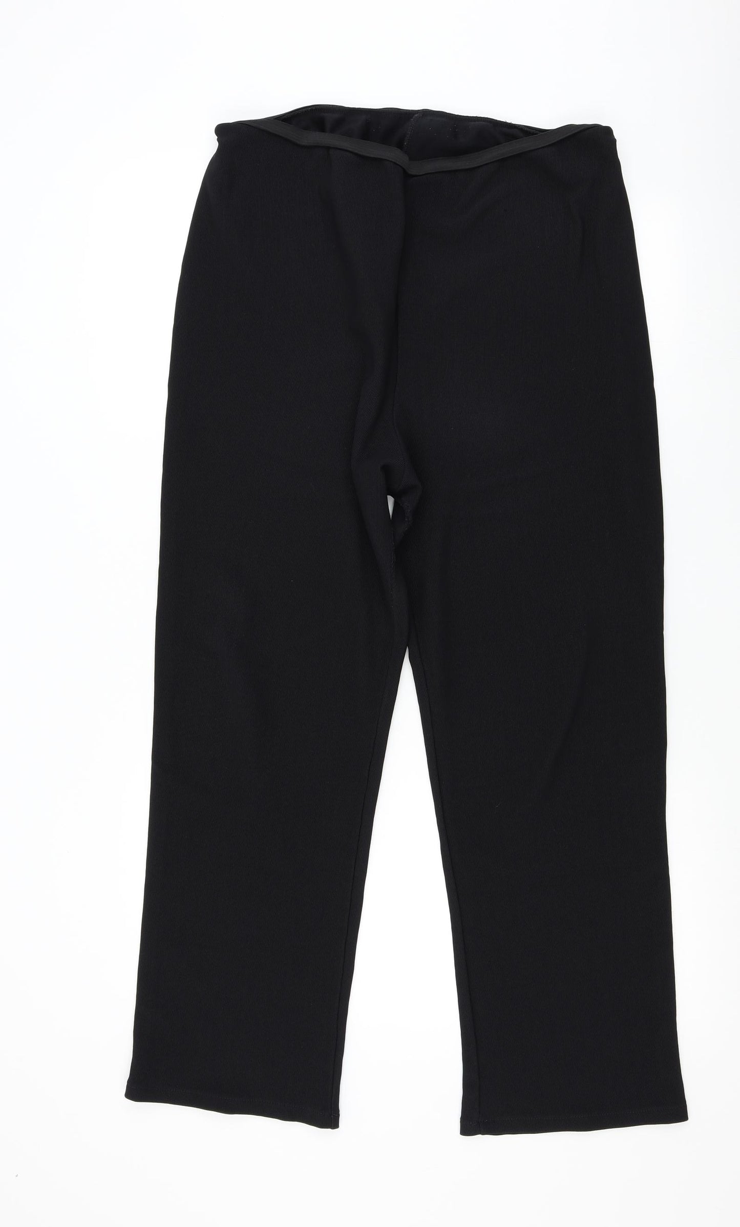 Bonmarché Womens Black   Trousers  Size XL L27.5 in