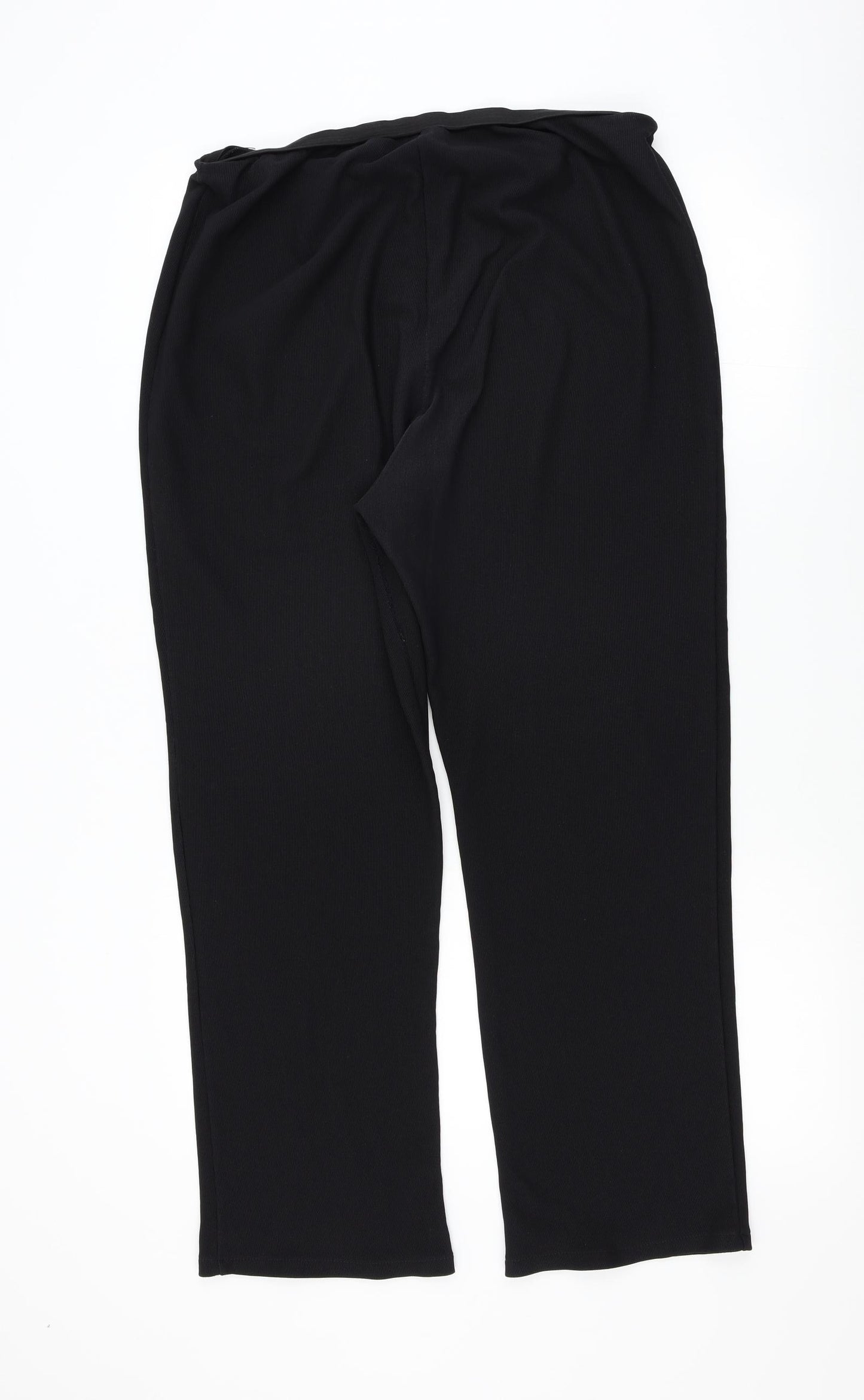 Bonmarché Womens Black   Trousers  Size XL L27.5 in