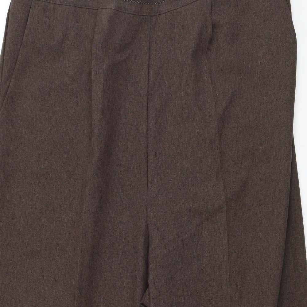 BM Womens Brown   Trousers  Size 20 L25 in