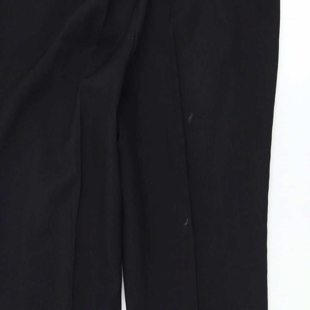 Matalan Womens Black   Trousers  Size 14 L28 in