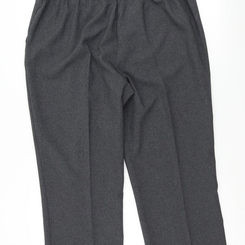 Bonmarché Womens Grey   Trousers  Size 16 L25.5 in