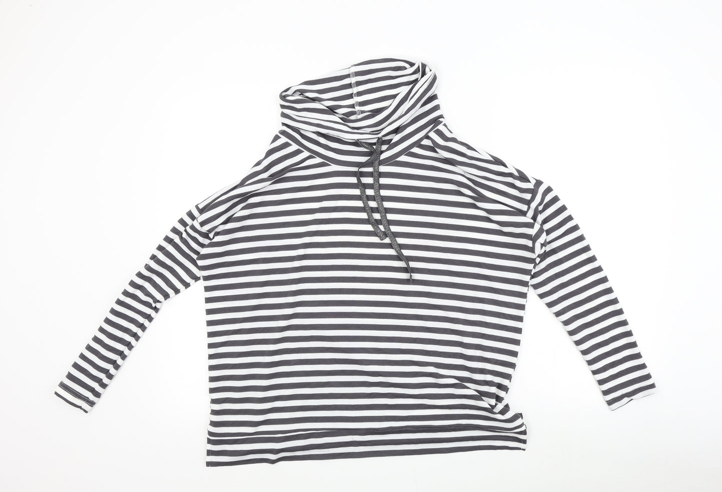 TU Womens Multicoloured Striped  Pullover Jumper Size 8