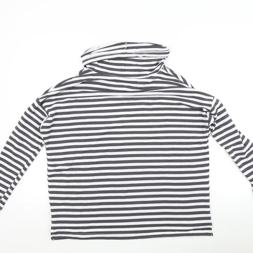 TU Womens Multicoloured Striped  Pullover Jumper Size 8