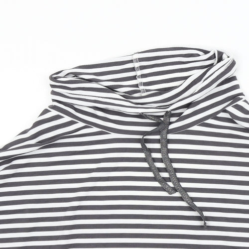 TU Womens Multicoloured Striped  Pullover Jumper Size 8