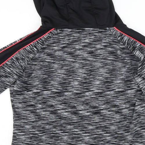 yd Girls Black   Basic Jacket Coatigan Size 11-12 Years