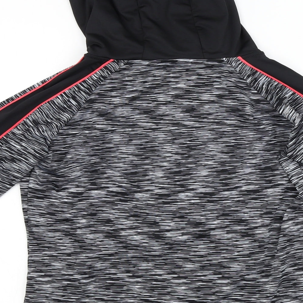 yd Girls Black   Basic Jacket Coatigan Size 11-12 Years