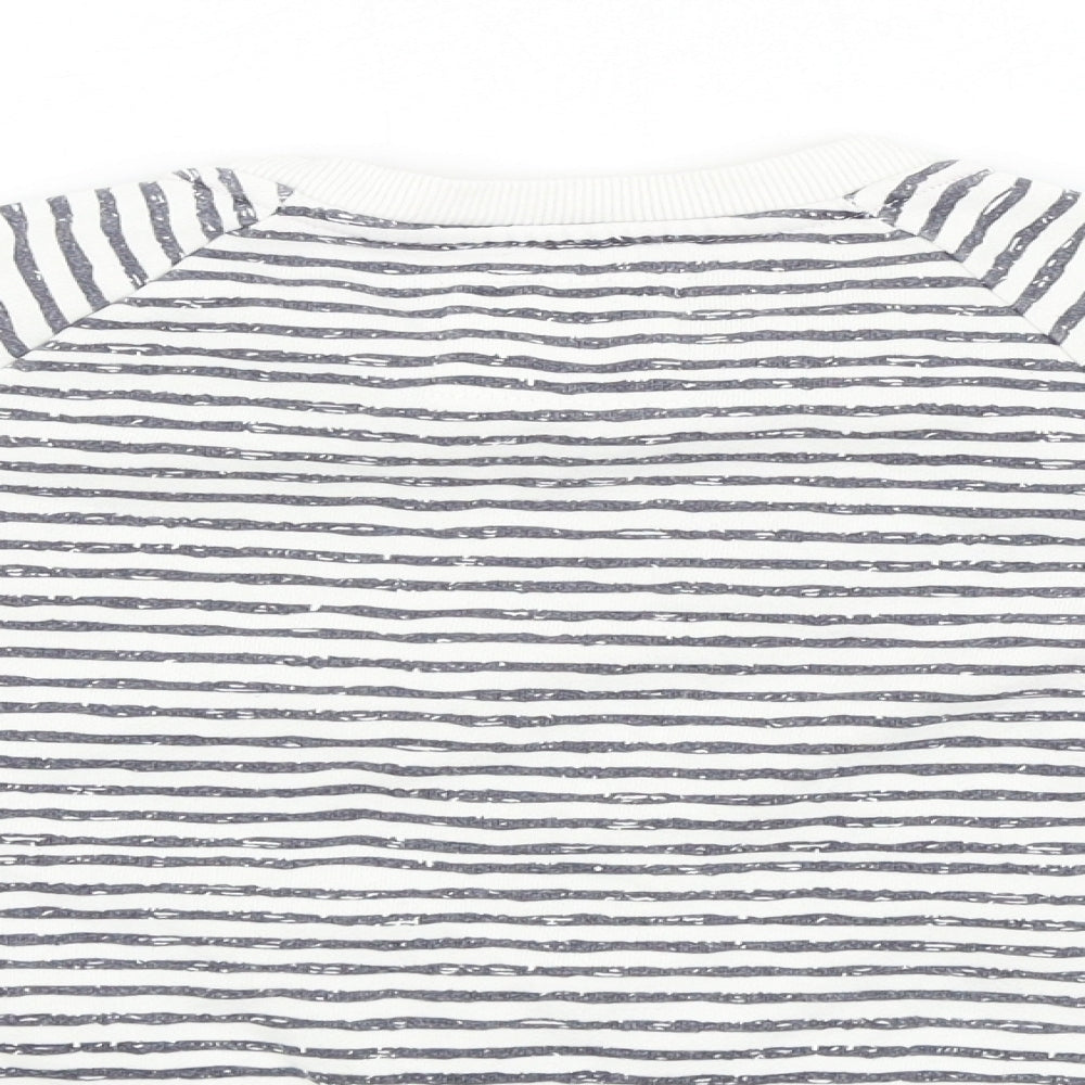 TU Girls Multicoloured Striped  Pullover Sweatshirt Size 3-4 Years