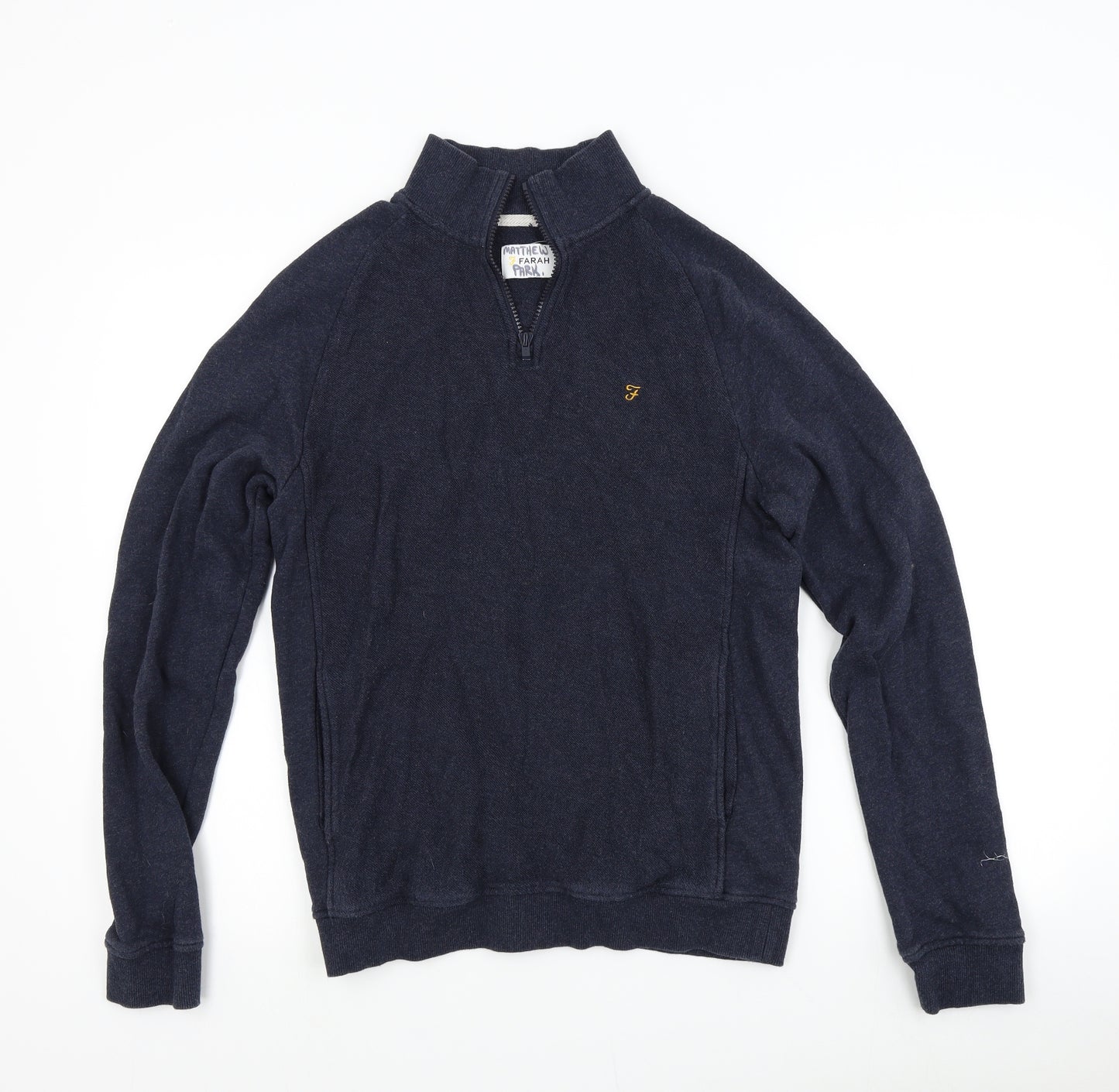 Farah Mens Blue   Pullover Jumper Size S