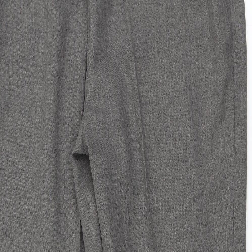 Marks and Spencer Womens Grey   Trousers  Size 16 L32 in