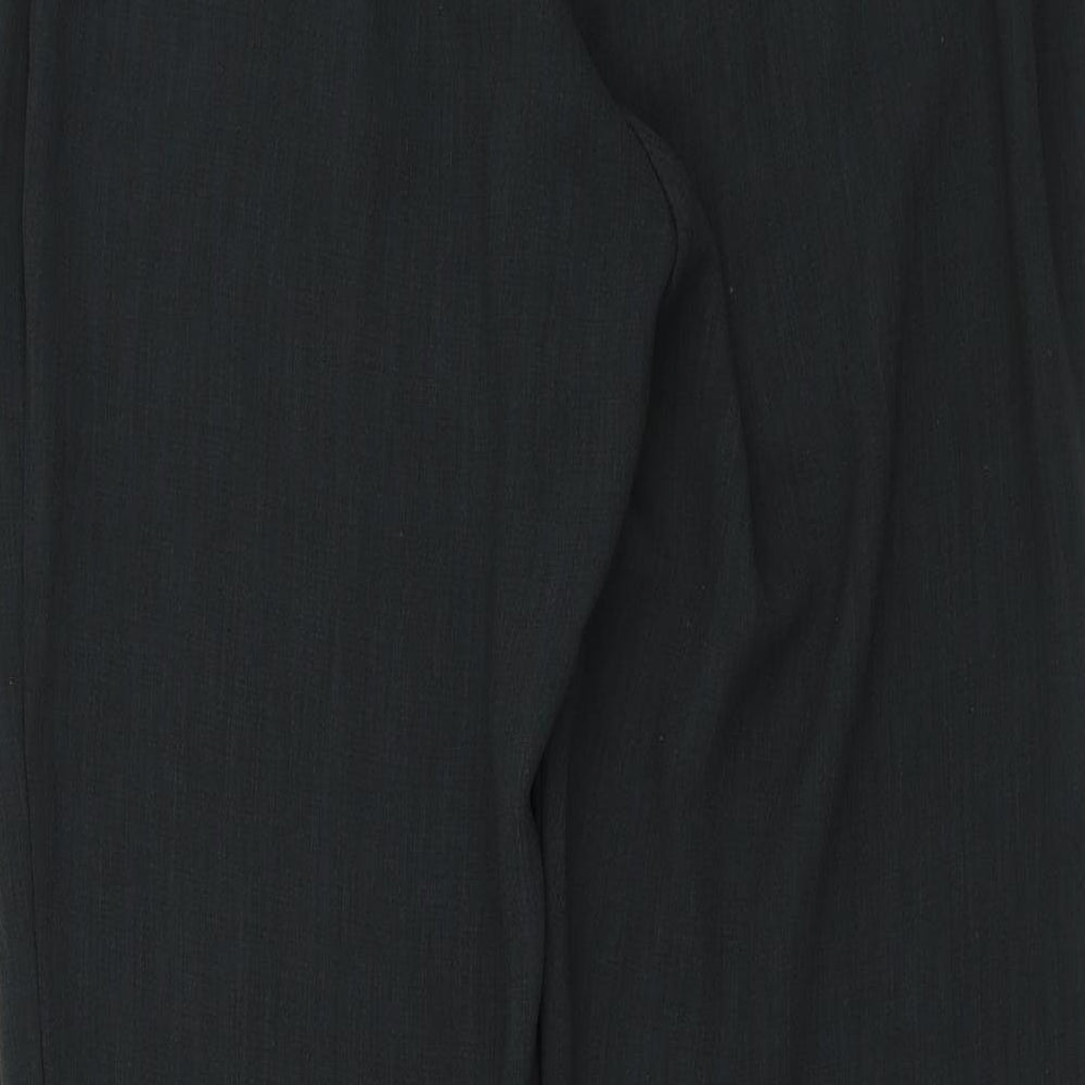 AWARD Womens Black   Trousers  Size 12 L31.5 in