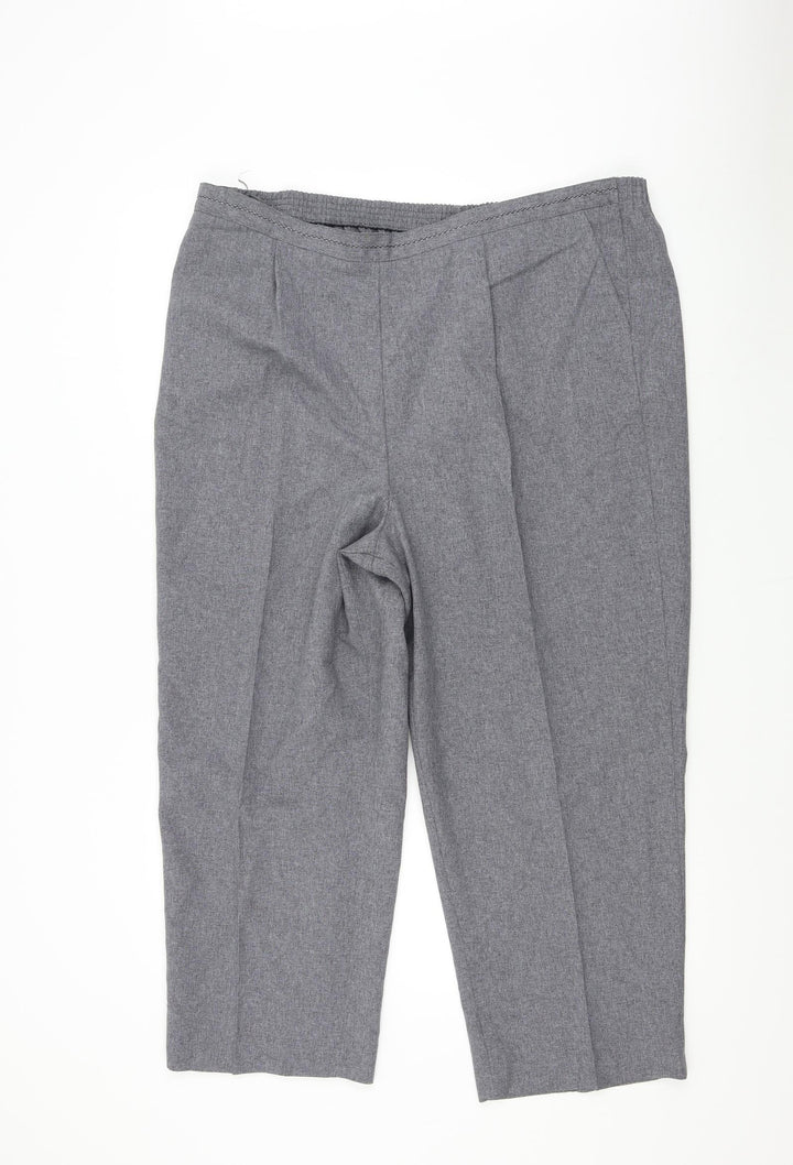Bonmarché Womens Grey Trousers Size 20 L25 in