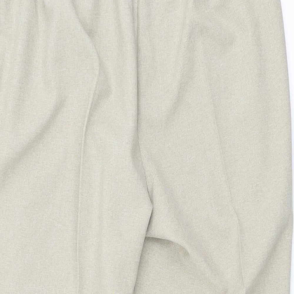 Bonmarché Womens Beige   Trousers  Size 18 L25.5 in