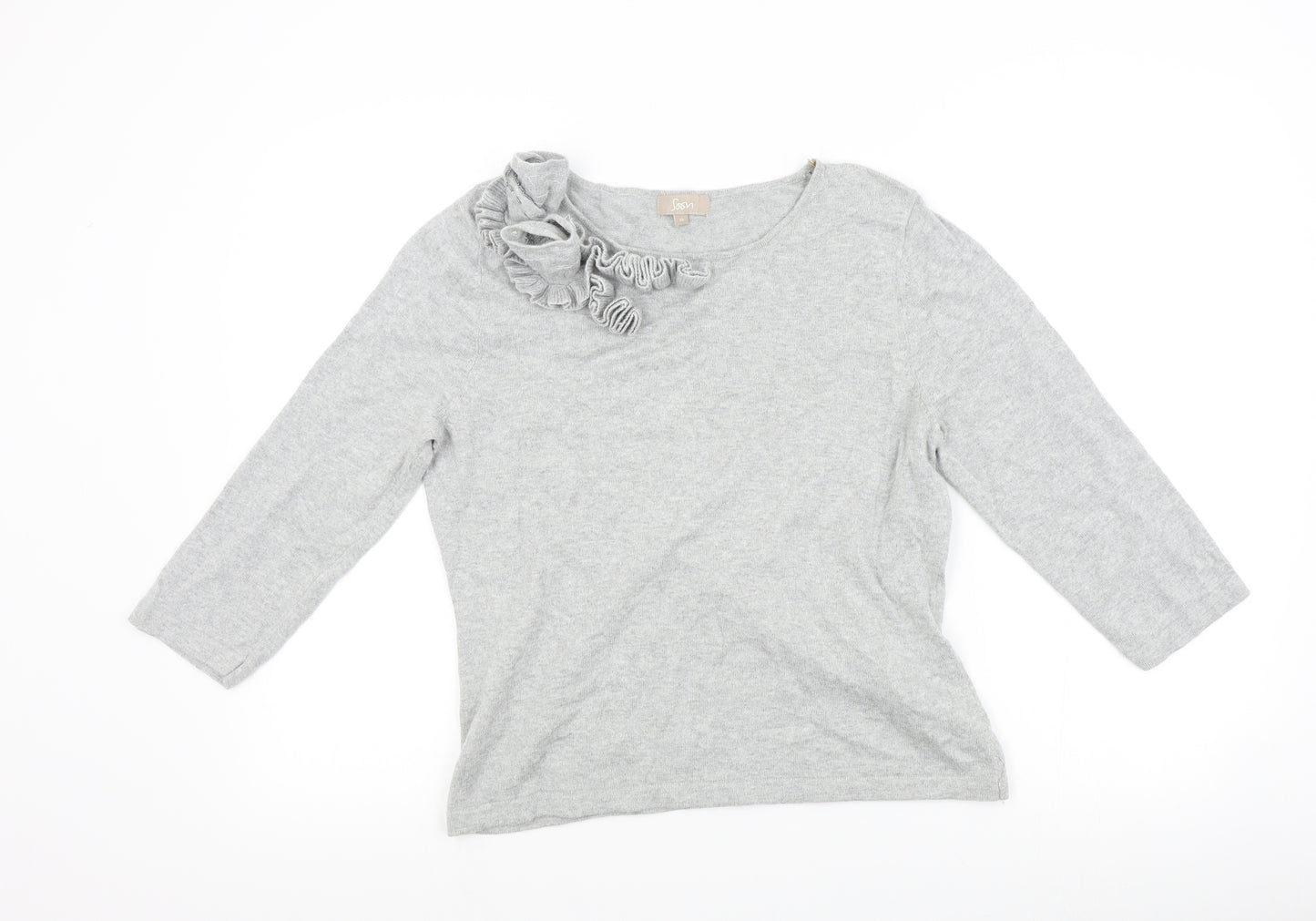 Matalan Womens Grey   Pullover Jumper Size 16
