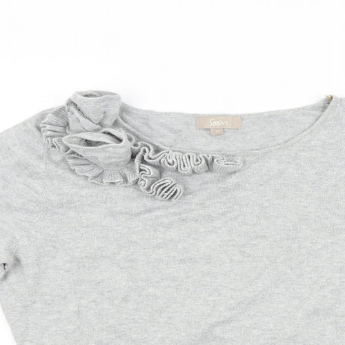 Matalan Womens Grey   Pullover Jumper Size 16