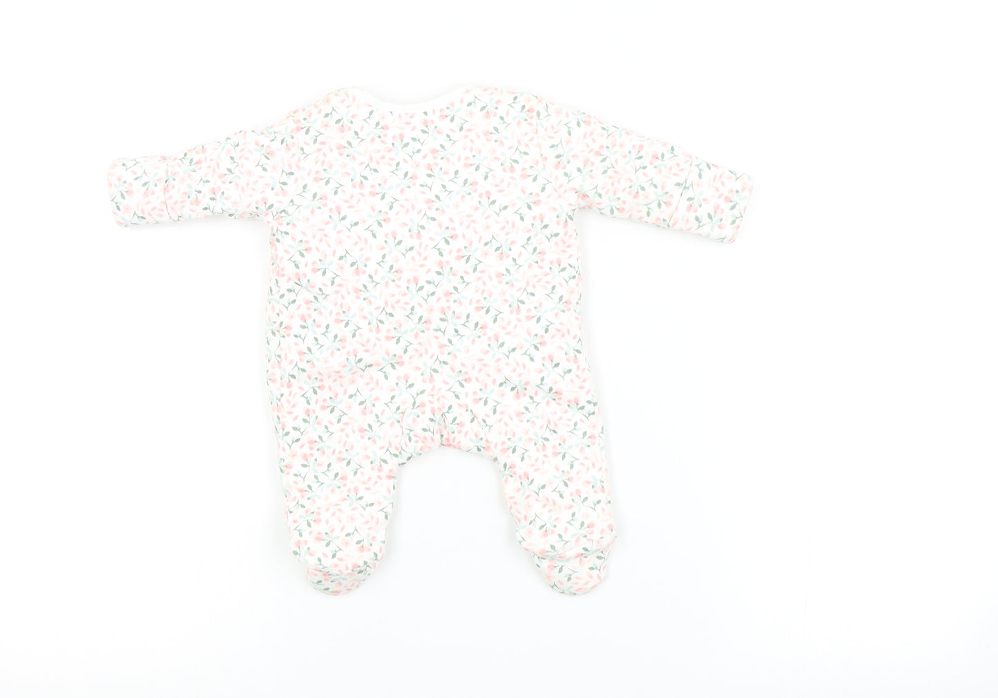 Nutmeg Girls Multicoloured Floral  Babygrow One-Piece Size Newborn