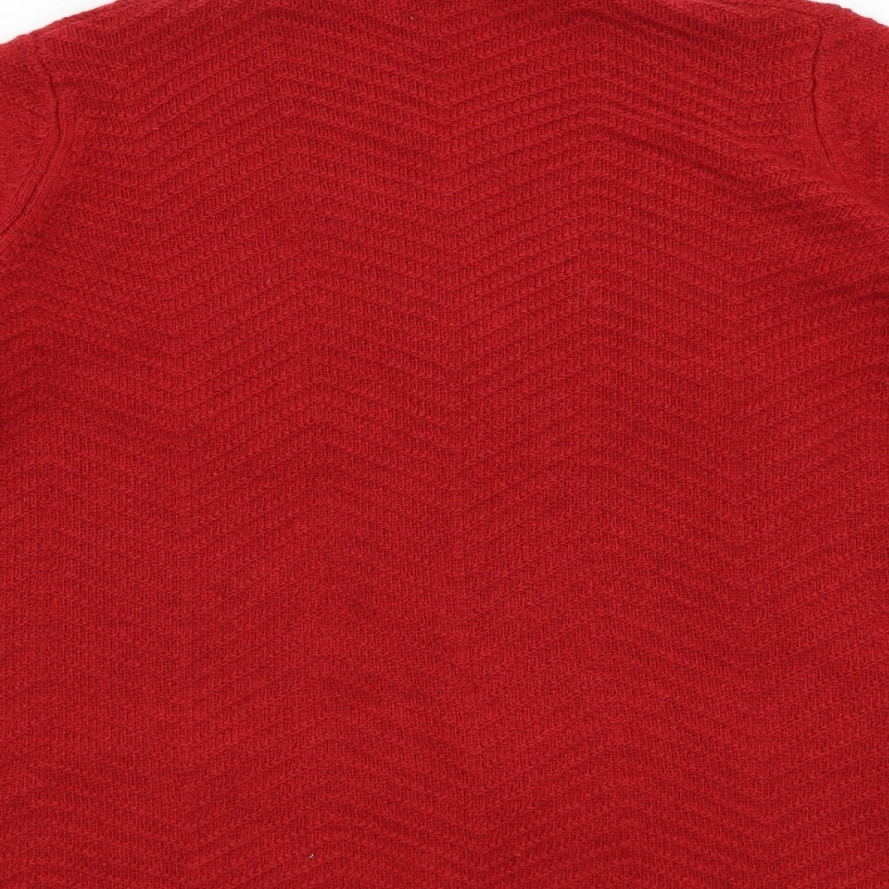 Country Casuals Womens Red   Cardigan Jumper Size S