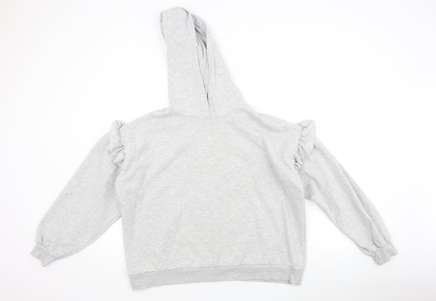 Primark Womens Grey   Pullover Hoodie Size M