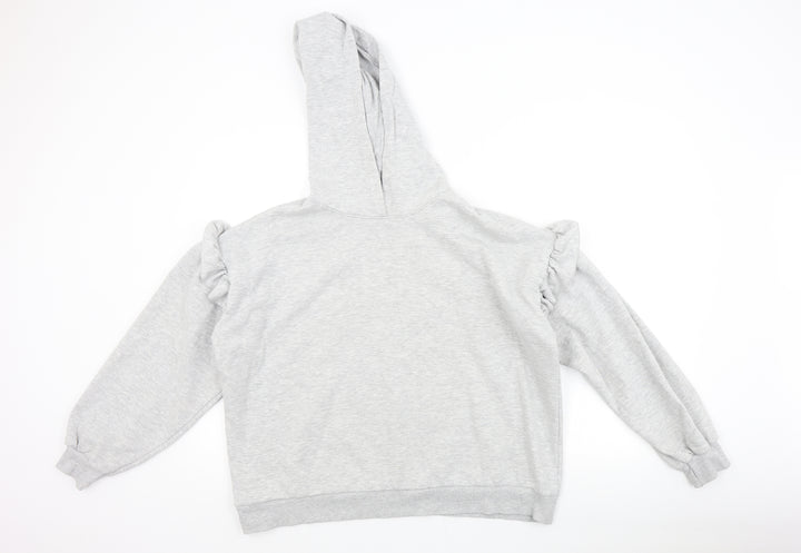 Primark Womens Grey   Pullover Hoodie Size M