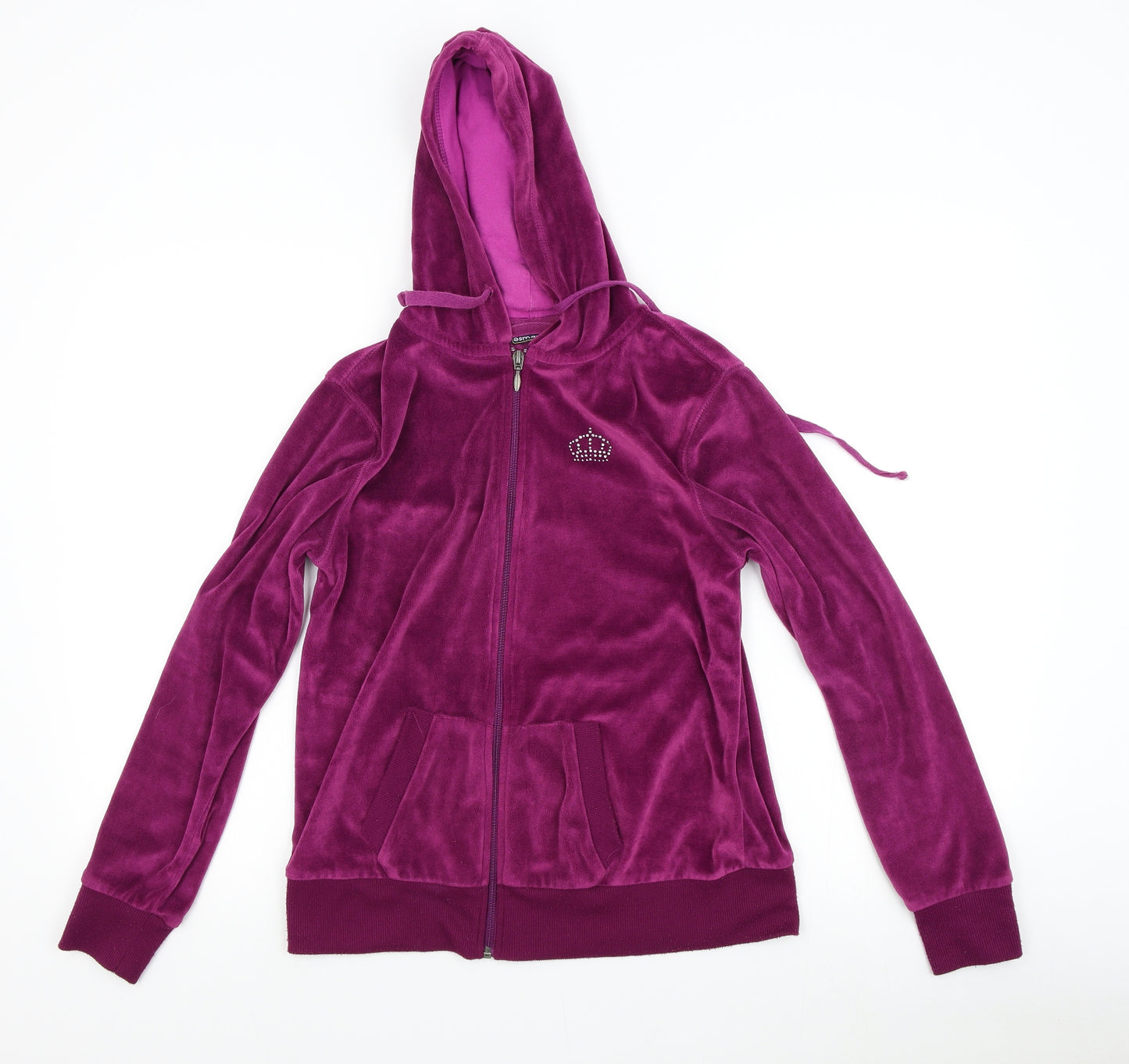 ESMARA Womens Purple   Full Zip Hoodie Size 12