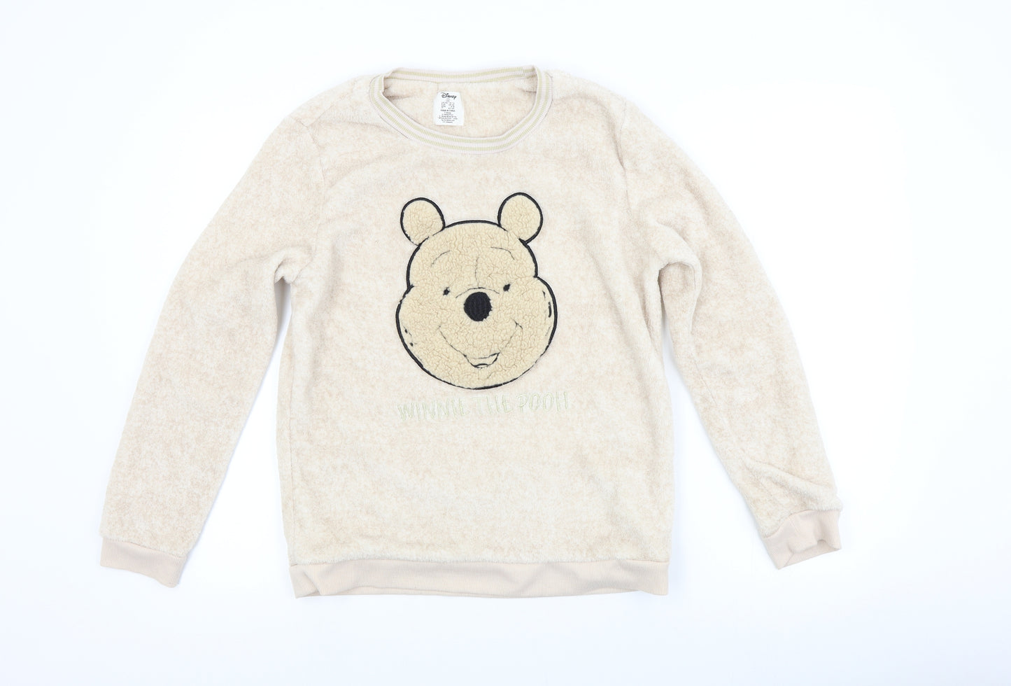 Primark Womens Pink Solid  Kimono Pyjama Top Size S  - Disney, Winnie the Pooh