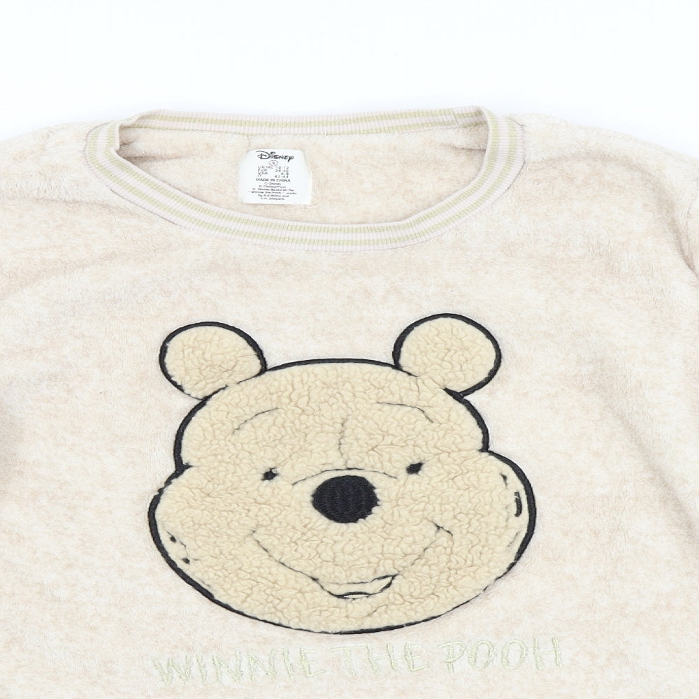 Primark Womens Pink Solid  Kimono Pyjama Top Size S  - Disney, Winnie the Pooh