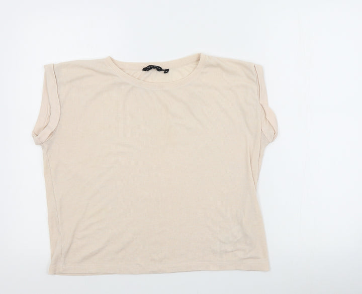 New Look Womens Pink   Basic T-Shirt Size 10
