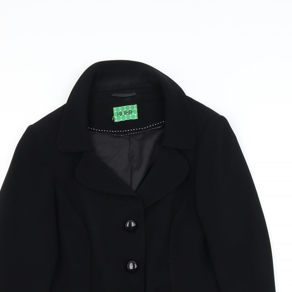 Hobbs Womens Black   Jacket Blazer Size 10