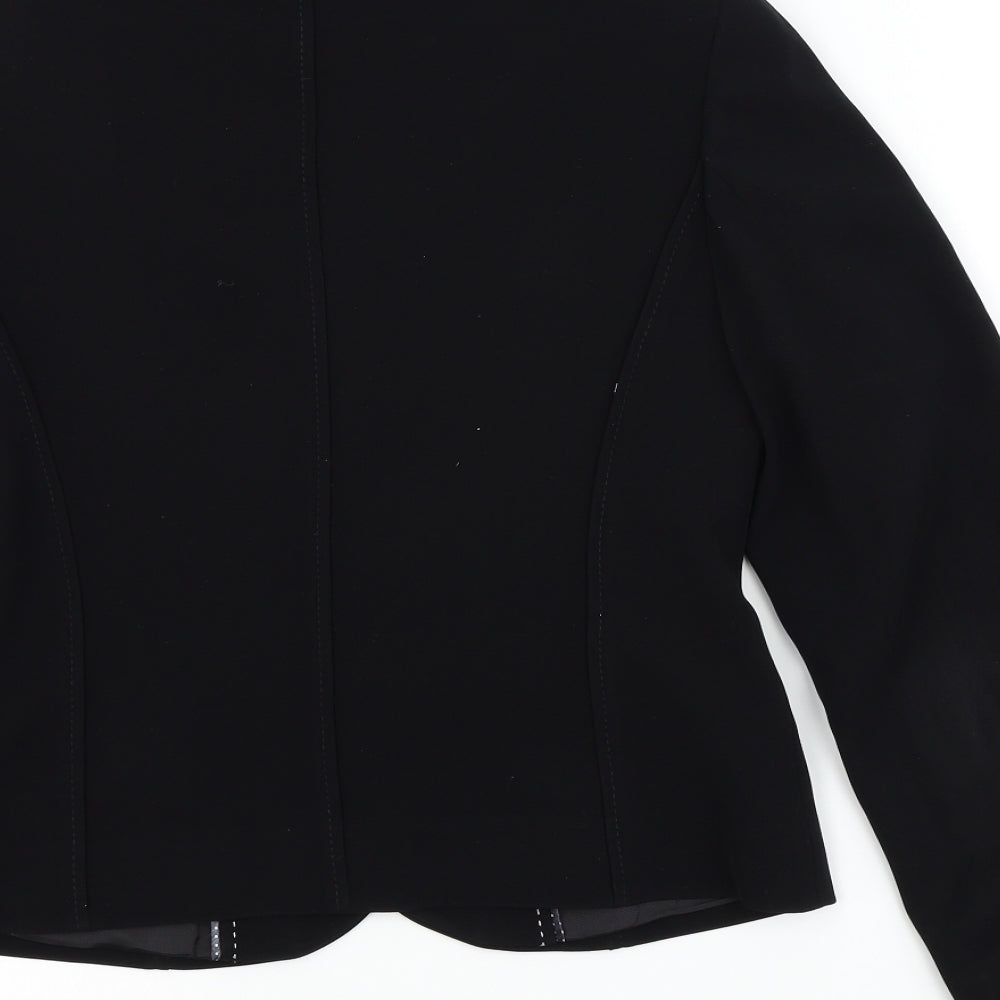 Hobbs Womens Black   Jacket Blazer Size 10