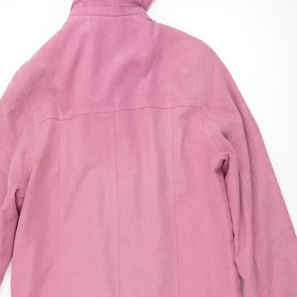 EWM Womens Pink   Jacket Coat Size 10