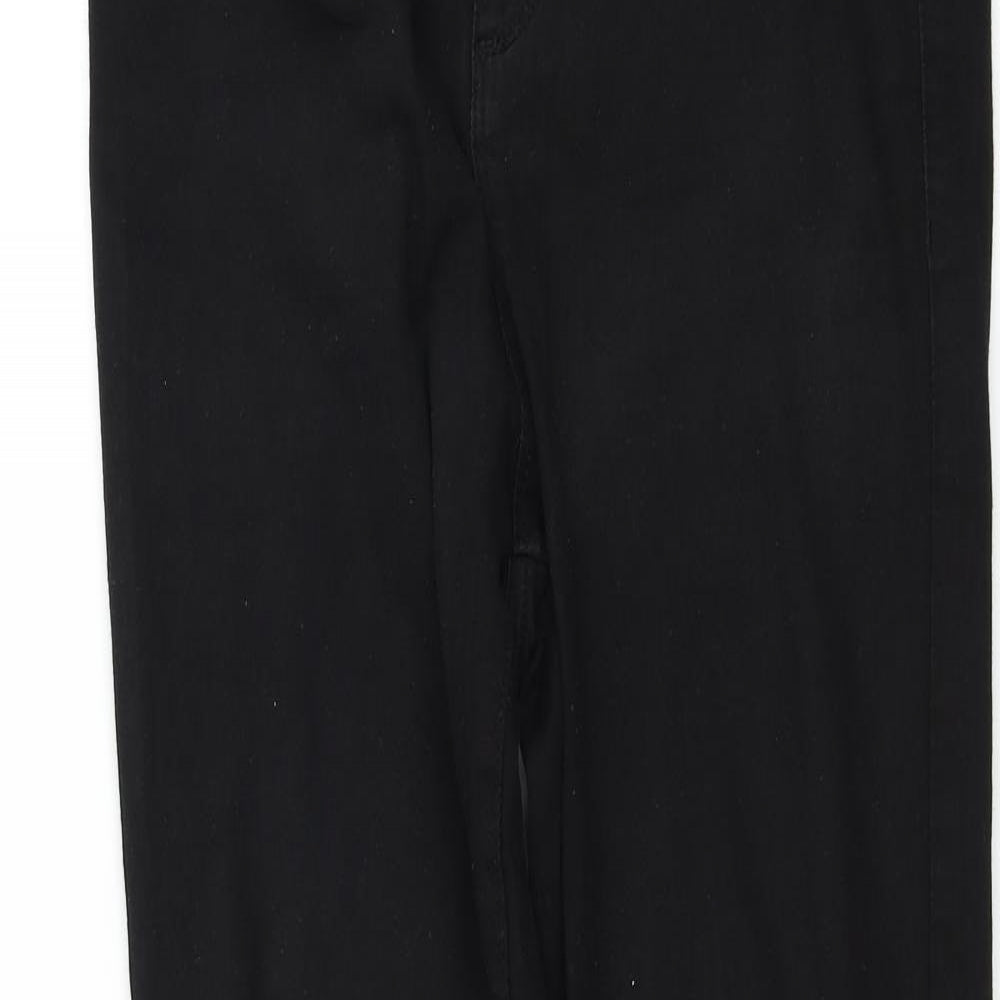 denim & co Womens Black   Skinny Jeans Size 14 L29.5 in