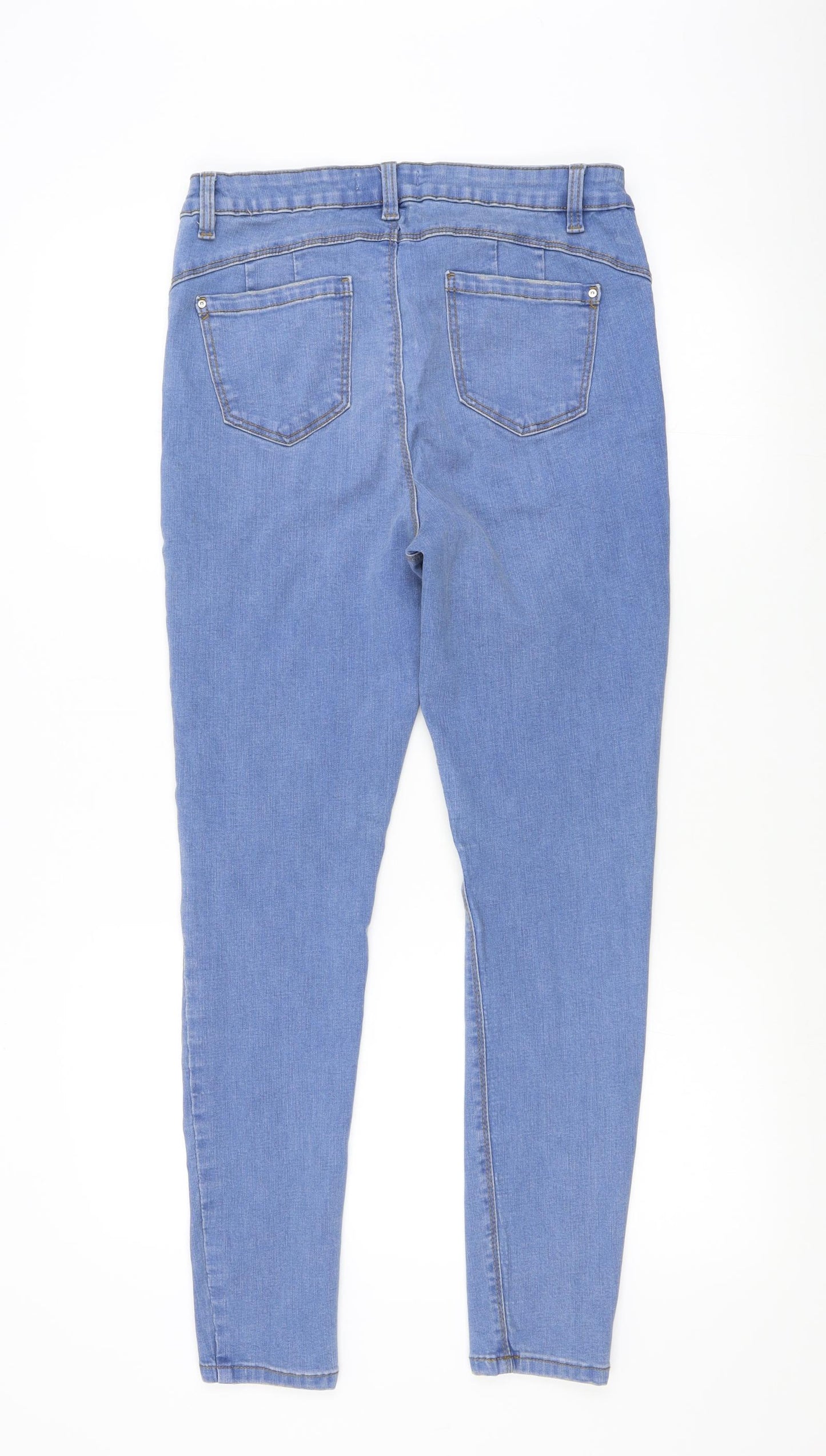 denim & co Womens Blue   Skinny Jeans Size 14 L29 in