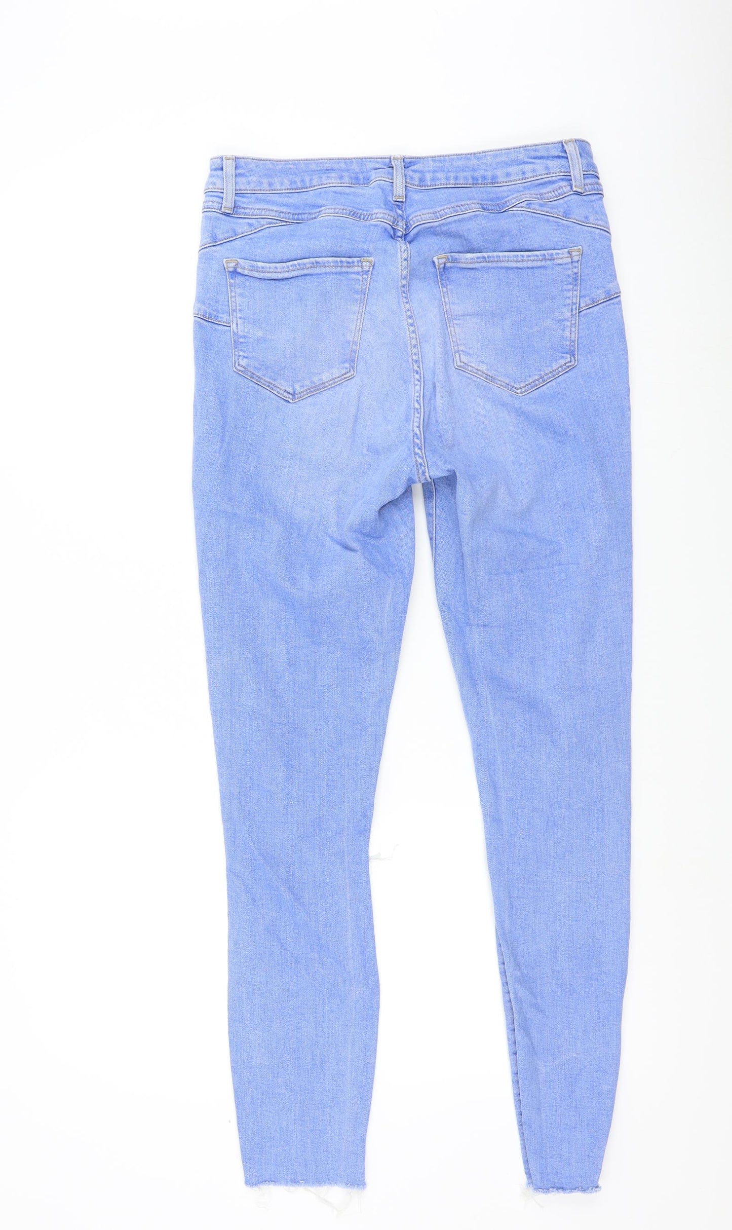 New Look Womens Blue   Skinny Jeans Size 12 L29 in
