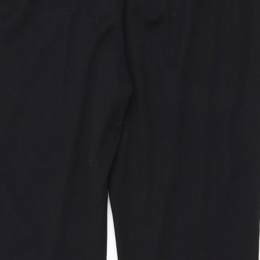 TU Womens Black   Trousers  Size 18 L31 in