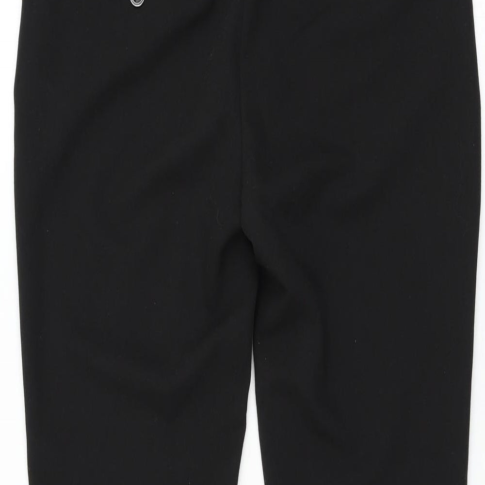 NEXT Womens Black   Trousers  Size 6 L28 in