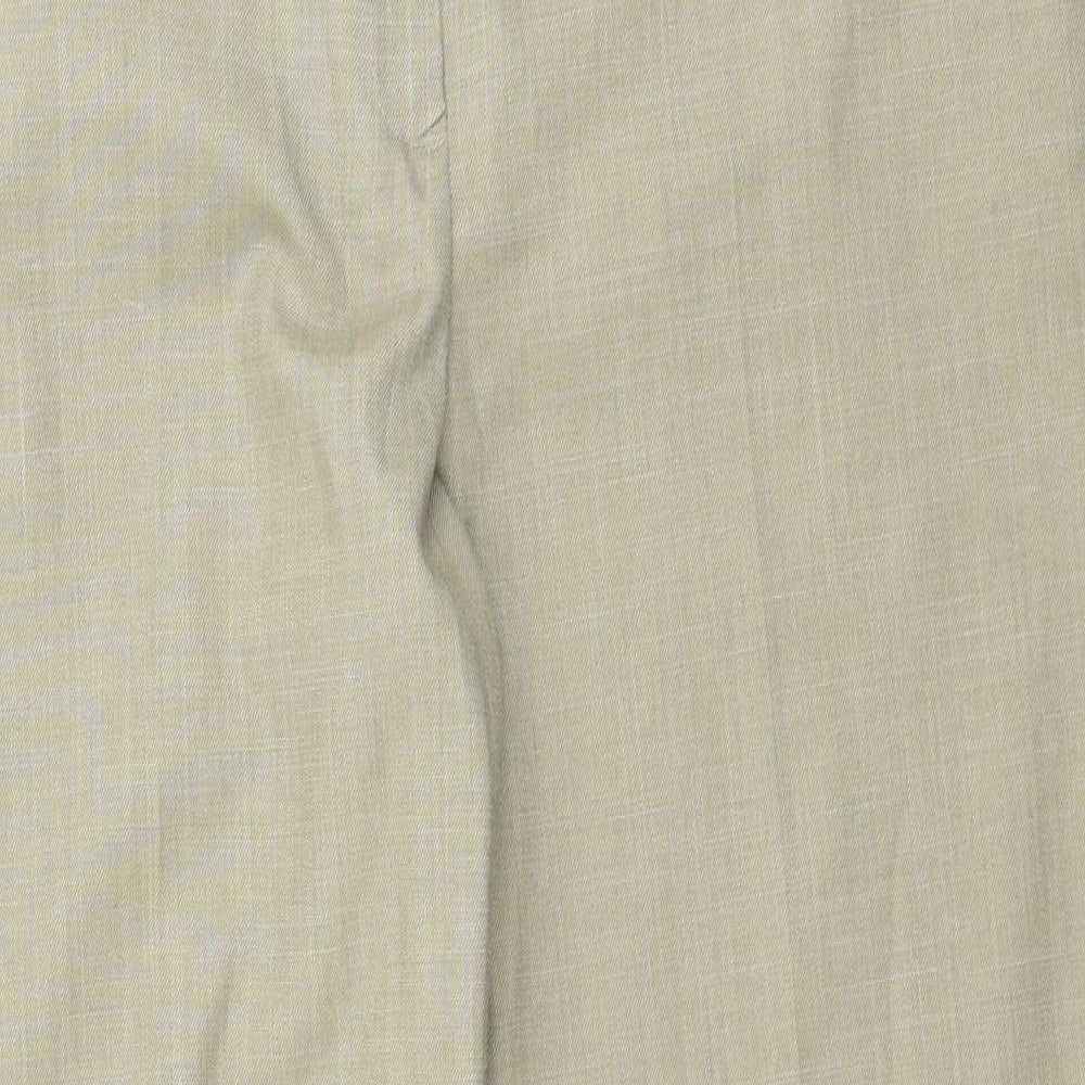 Marks and Spencer Womens Beige   Trousers  Size 12 L30 in