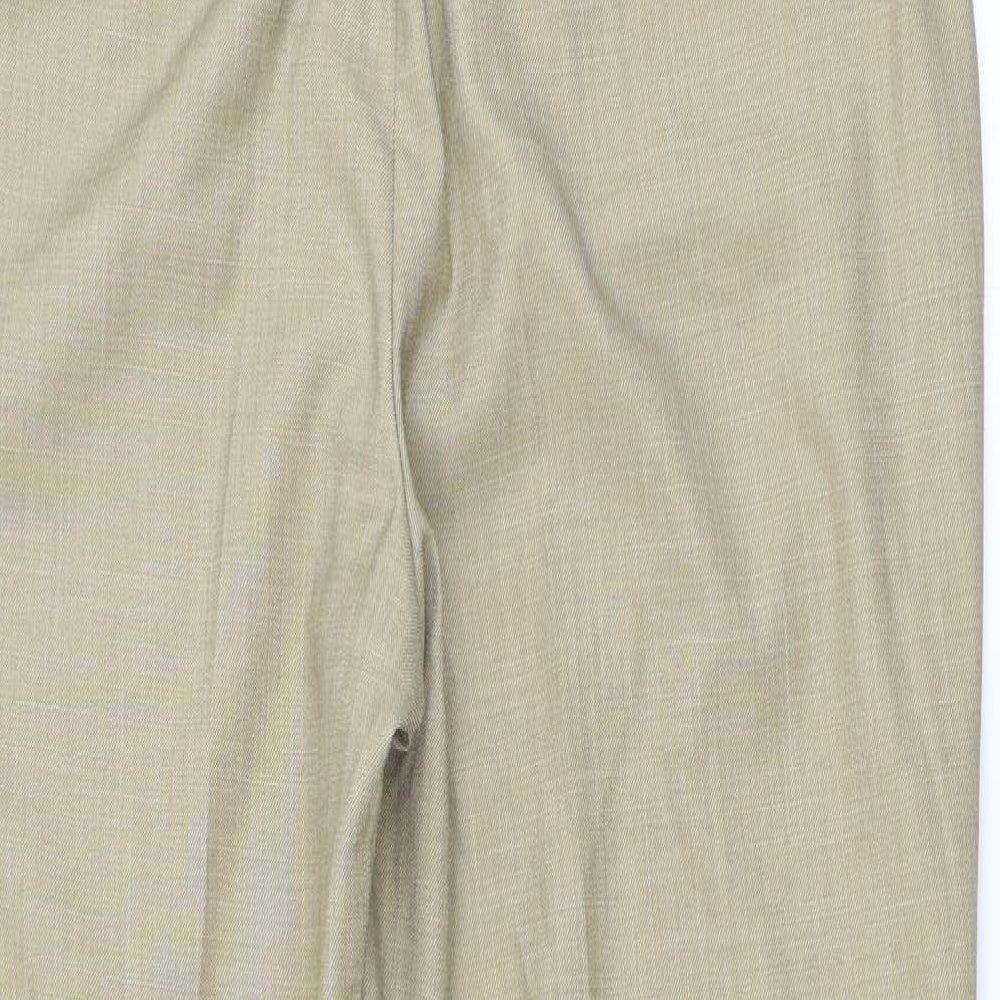 Marks and Spencer Womens Beige   Trousers  Size 12 L30 in