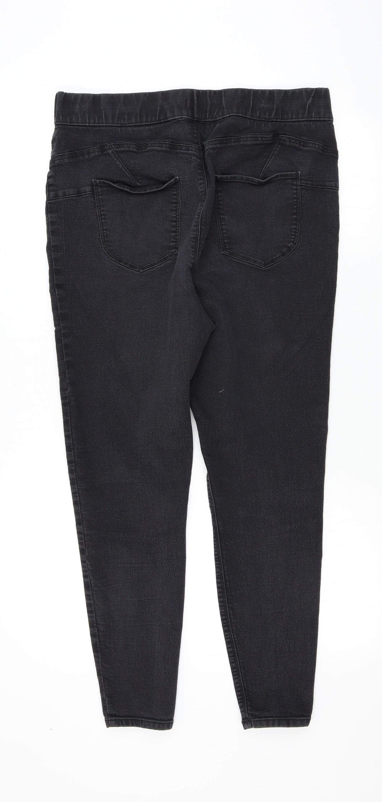 Matalan Womens Black   Jegging Leggings Size 18 L27 in