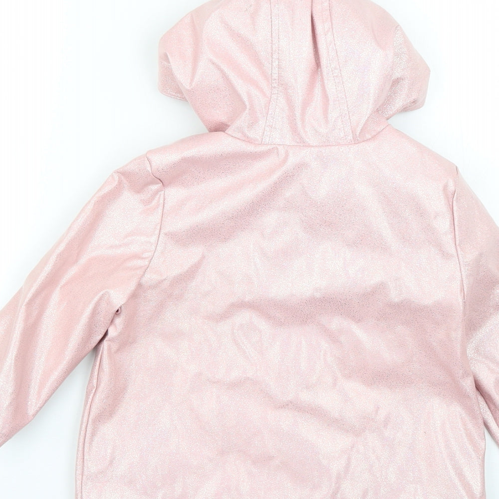 Primark Girls Pink   Rain Coat Coat Size 2-3 Years