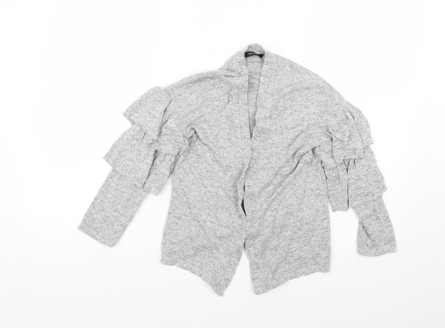 George Girls Grey   Cardigan Jumper Size 6-7 Years