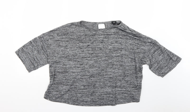 River Island Womens Grey   Basic T-Shirt Size M