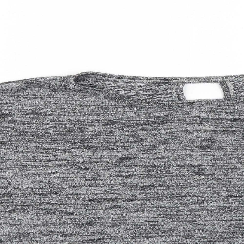 River Island Womens Grey   Basic T-Shirt Size M