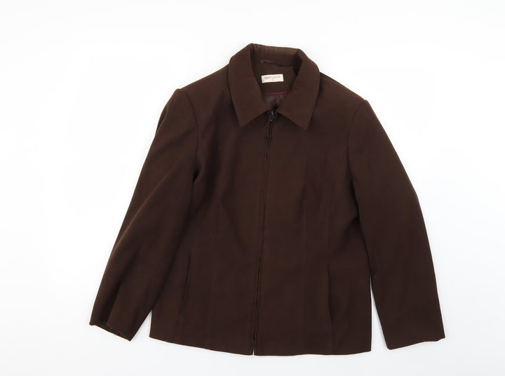 Bonmarché Womens Brown Jacket Size 14