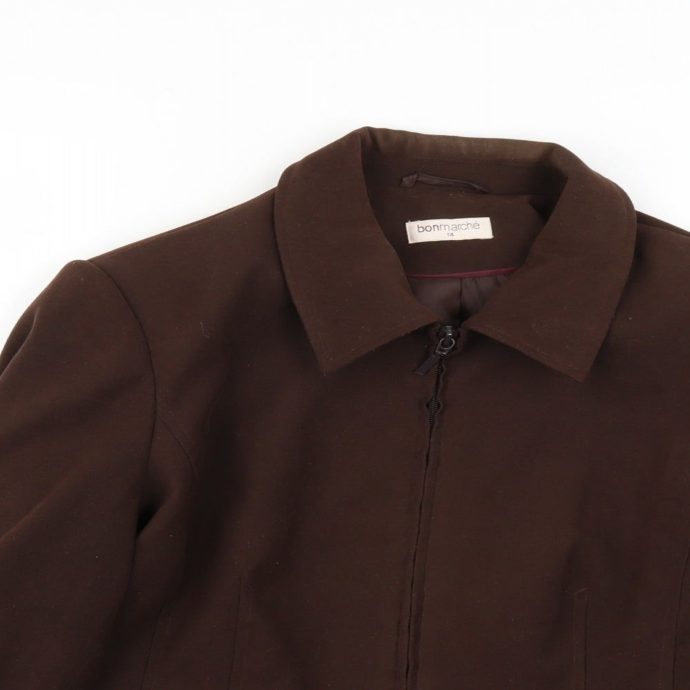 Bonmarché Womens Brown   Jacket  Size 14