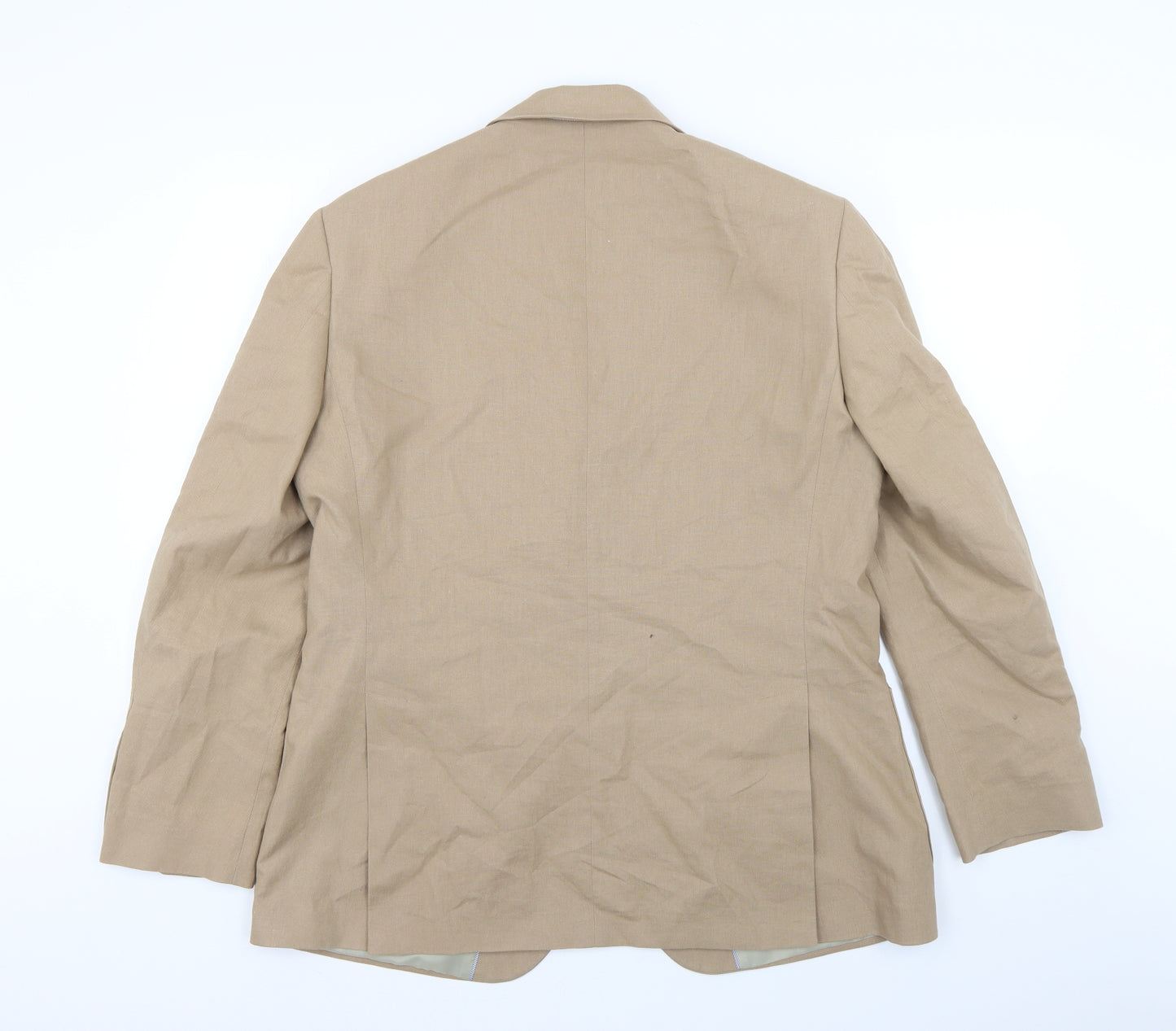 Marks and Spencer Mens Beige   Jacket Blazer Size 42