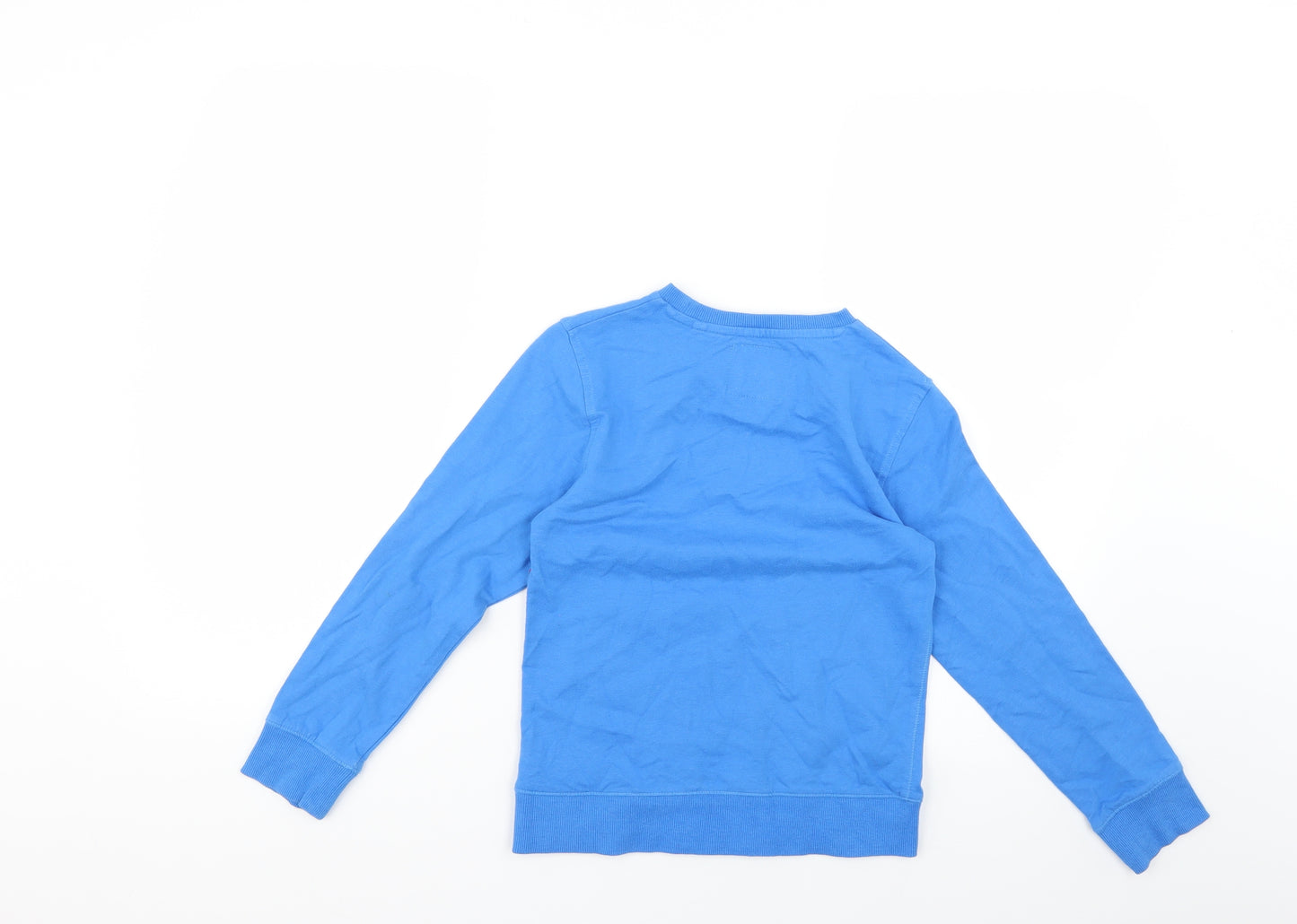 NEXT Boys Blue Geometric   Jumper Size 8 Years