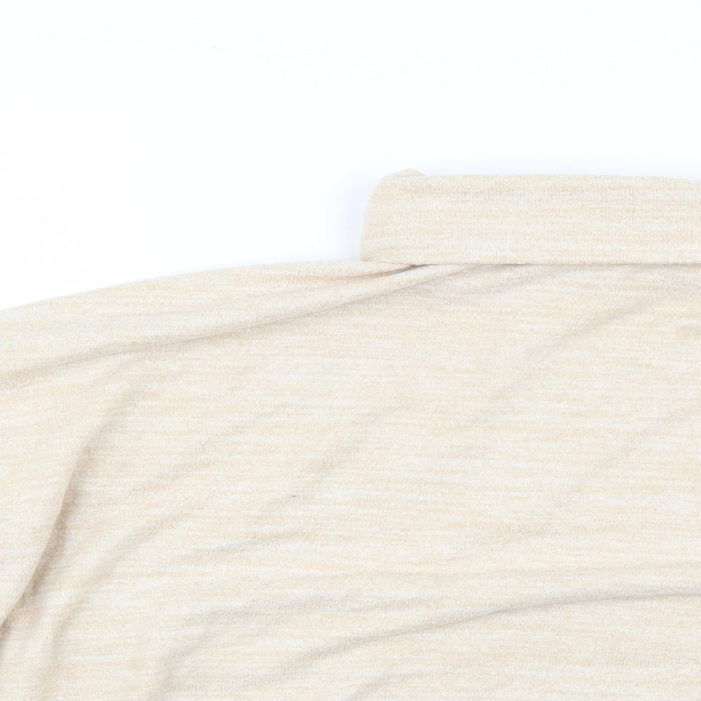 H&M Womens Beige   Pullover Jumper Size M