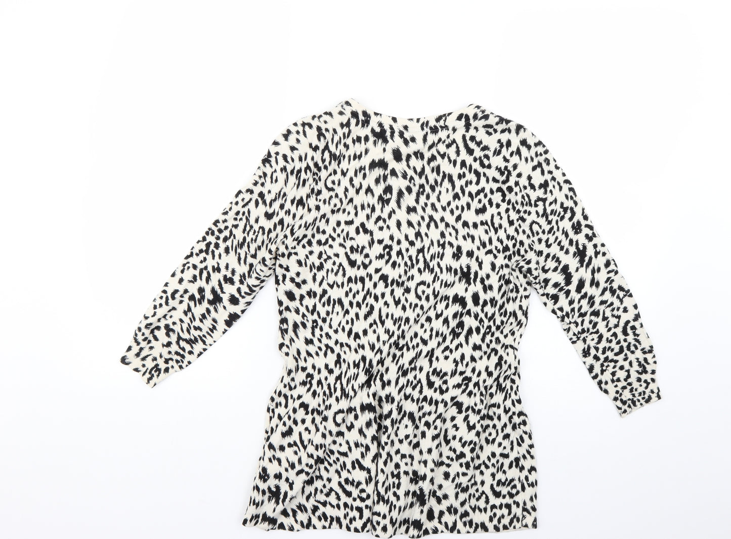 Marks and Spencer Womens Multicoloured Animal Print  Pullover Jumper Size 12