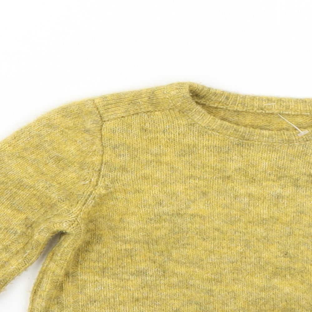 Nutmeg Boys Green   Pullover Jumper Size 2-3 Years
