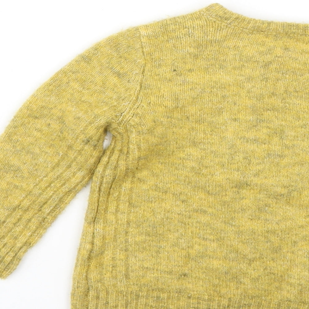 Nutmeg Boys Green   Pullover Jumper Size 2-3 Years