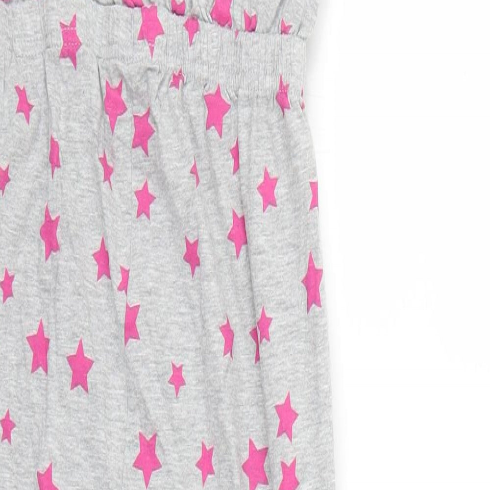 Avon Womens Grey Geometric  Jumpsuit One-Piece Size 12